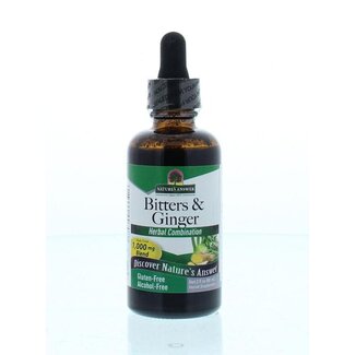 Natures Answer Natures Answer Gember & bitterstoffen extract alcoholvrij 60 Milliliter
