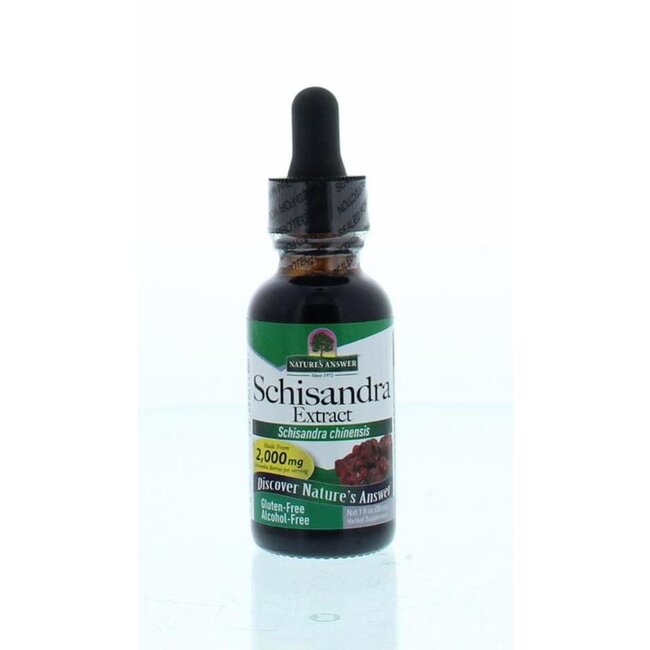 Natures Answer Schisandra extract alcoholvrij 30 Milliliter