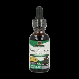Natures Answer Natures Answer Extrait de Saw Palmetto sans alcool 30 Millilitres