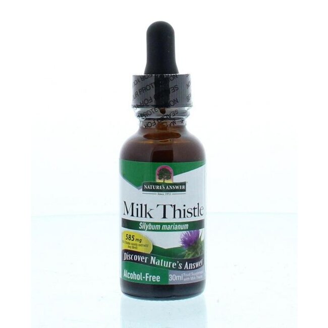Natures Answer Mariadistel extract alcoholvrij 30 Milliliter