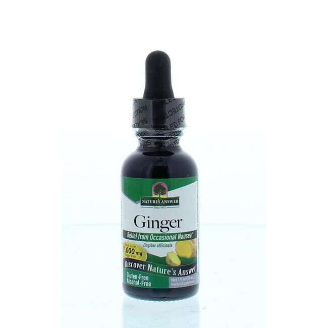 Natures Answer Gember extract alcoholvrij 30 Milliliter