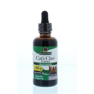 Natures Answer Natures Answer Cat's claw extract uncaria tomentosa alcoholvrij 60 Milliliter