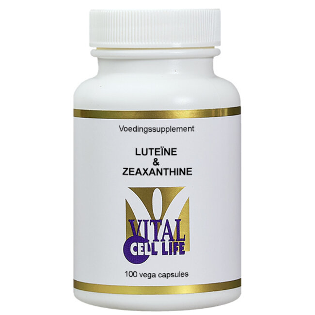Vital Cell Life Luteine & zeaxanthine 100 Vegetarische capsules