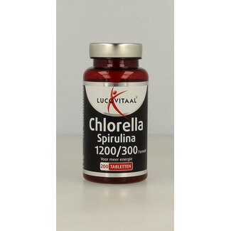 Lucovitaal Lucovitaal Chlorella spiruline 200 comprimés