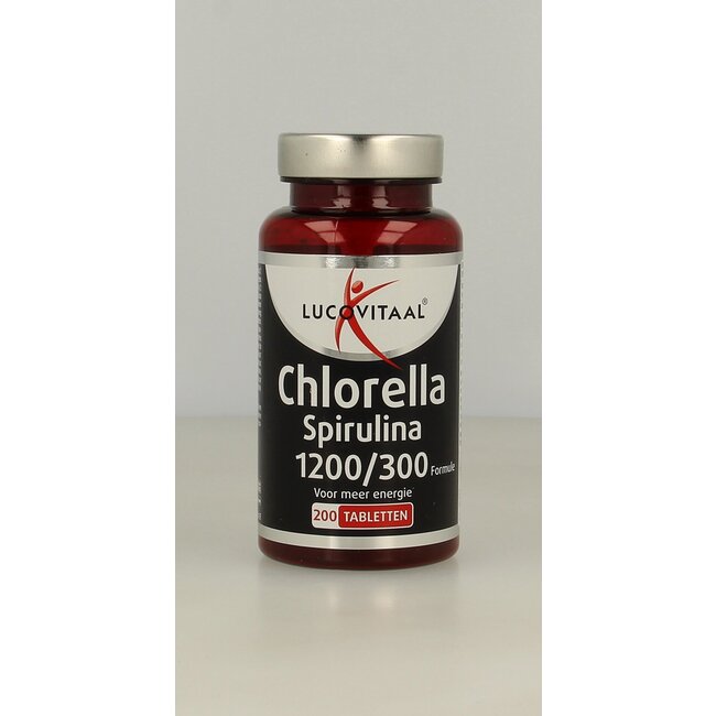 Lucovitaal Chlorella spirulina 200 Tabletten