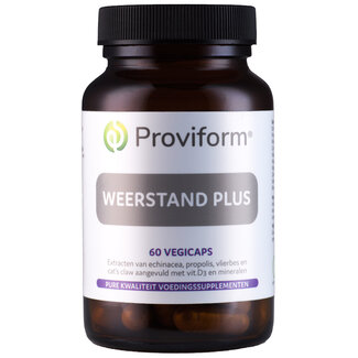 Proviform Proviform Weerstand plus 60 Vegetarische capsules