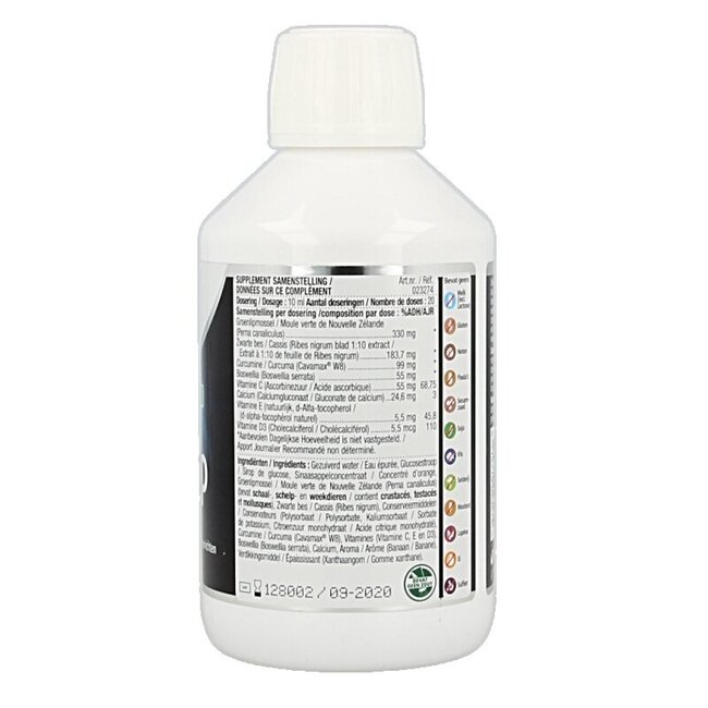 Lucovitaal Moule à lèvres vertes liquide 200 Millilitres