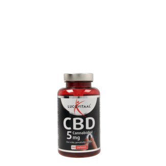 Lucovitaal Lucovitaal Cannabidiol CBD 5mg 180 Capsules