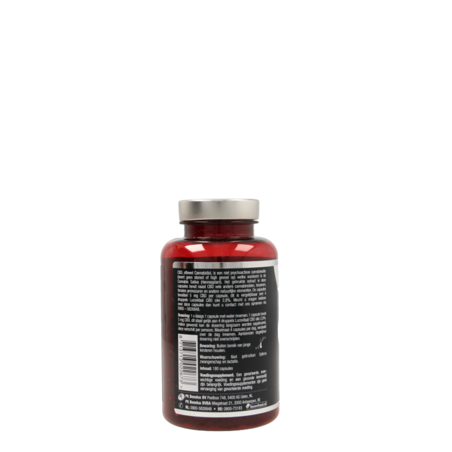 Lucovitaal Cannabidiol CBD 5 mg 180 Capsules