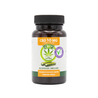 Jacob Hooy Jacob Hooy CBD 10mg capsules  60 Capsules