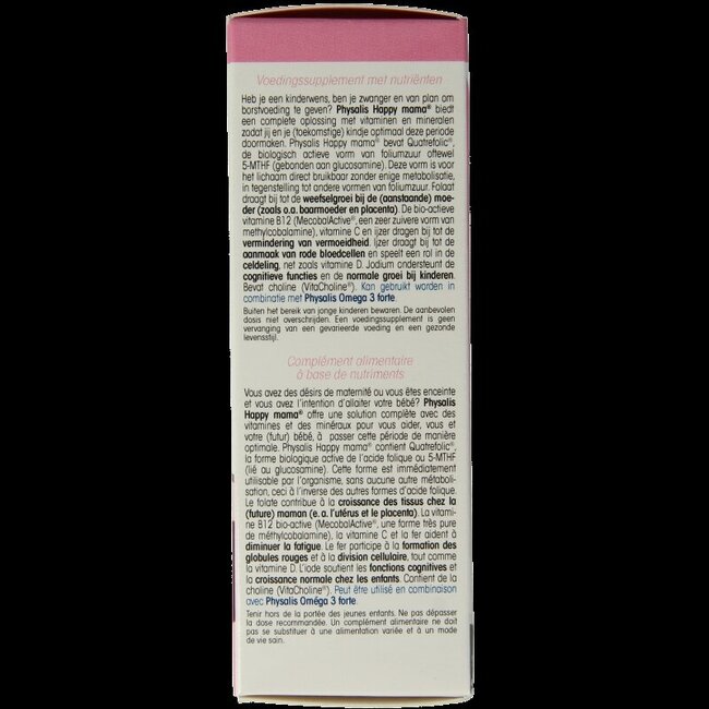 Physalis Pronatal + happy mama 30 Comprimés