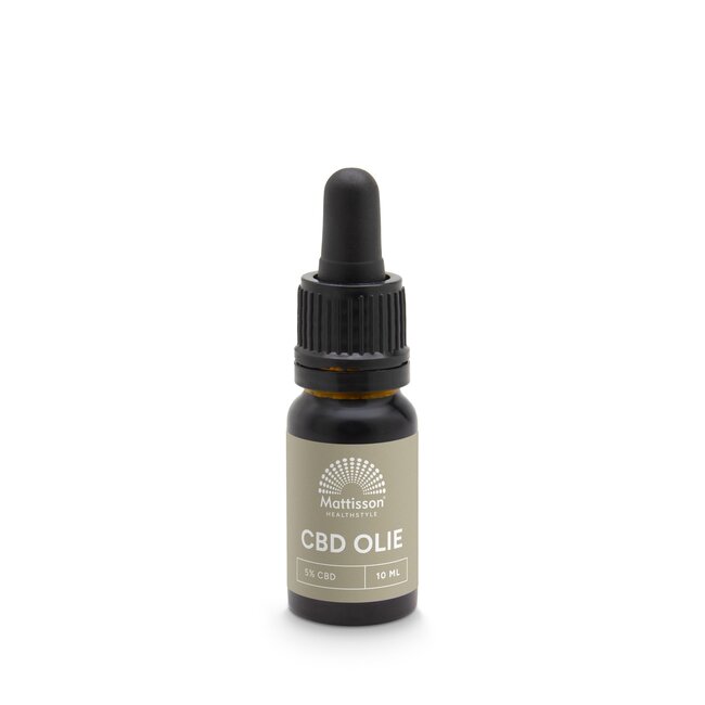 Mattisson CBD olie 5% 10 Milliliter