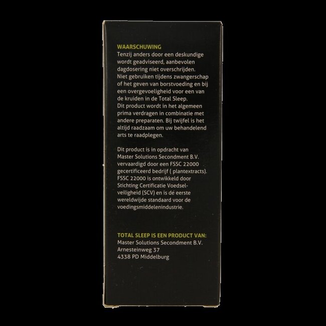 CBD Original CBD Total sleep 100 Milliliter