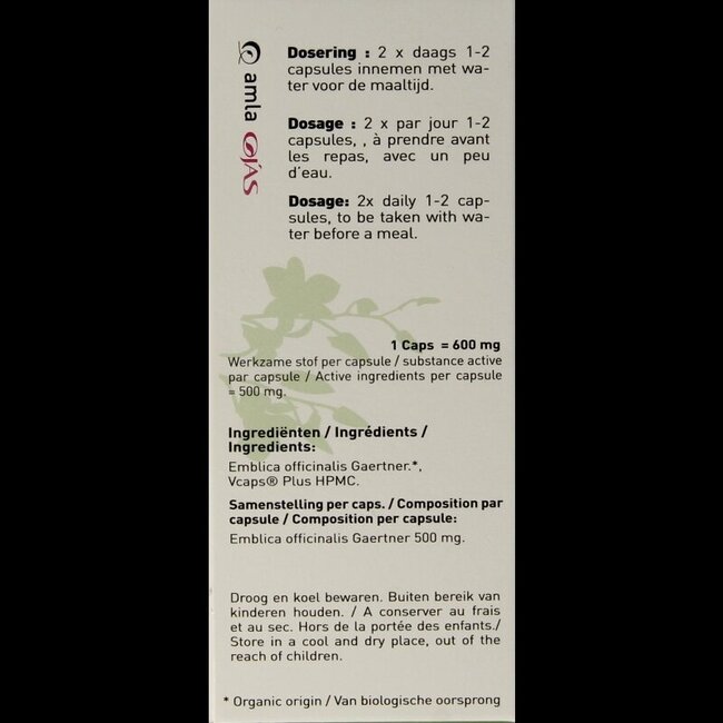 Ojas Amla bio 60 Capsules