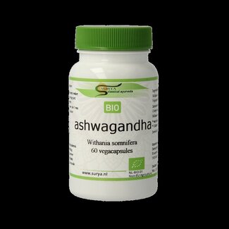 Surya Surya Ashwagandha bio 60 gélules