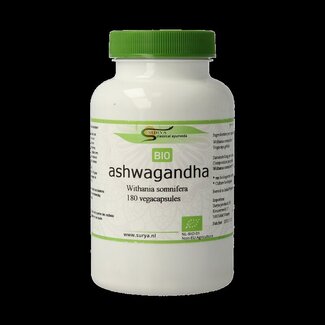 Surya Surya Ashwagandha bio 180 Vegetarische capsules