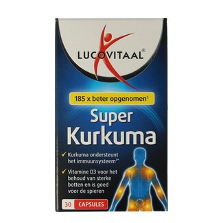 Lucovitaal Lucovitaal Super kurkuma 30 Capsules