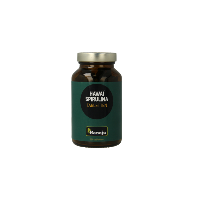 Hanoju Spirulina Hawaiiaans  250 Tabletten