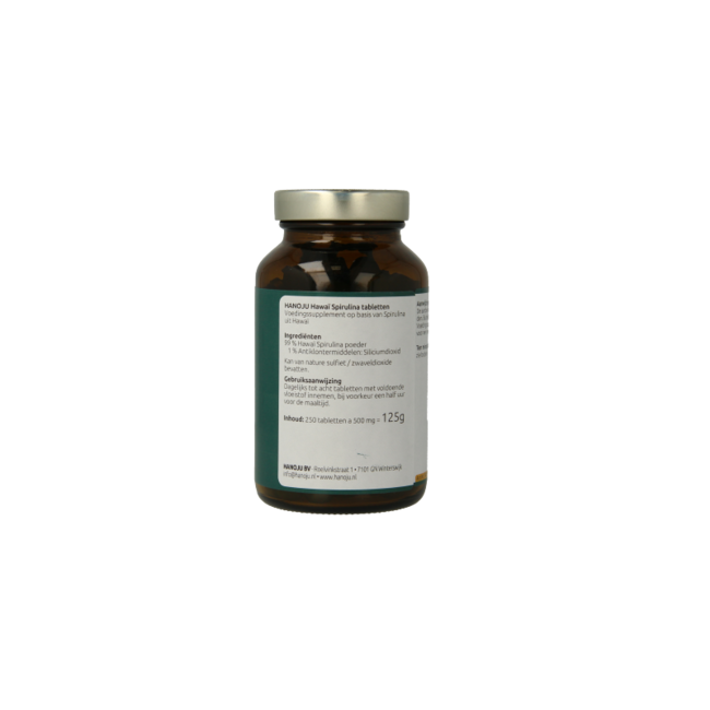 Hanoju Spirulina Hawaiiaans  250 Tabletten