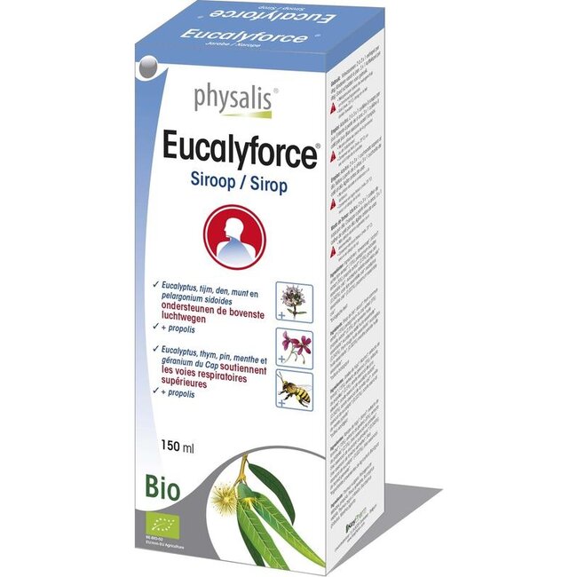 Physalis Eucalyforce siroop bio 150 Milliliter