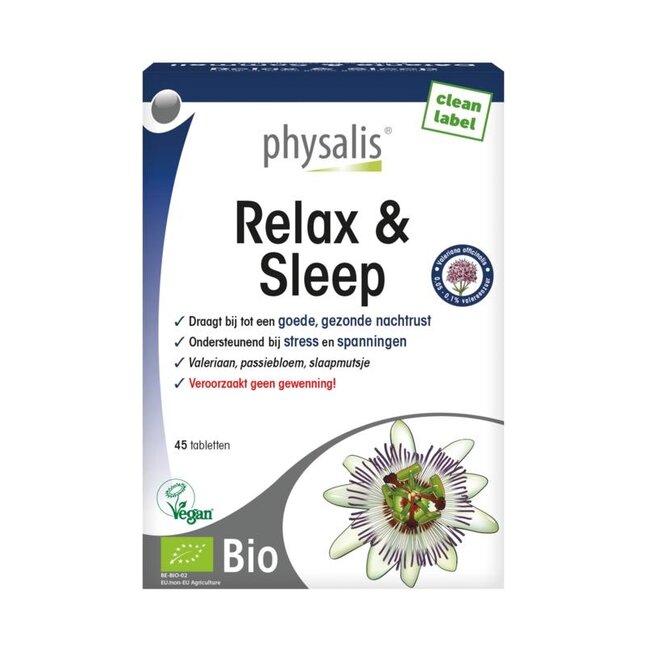 Physalis Relax & sleep bio 45 Tabletten
