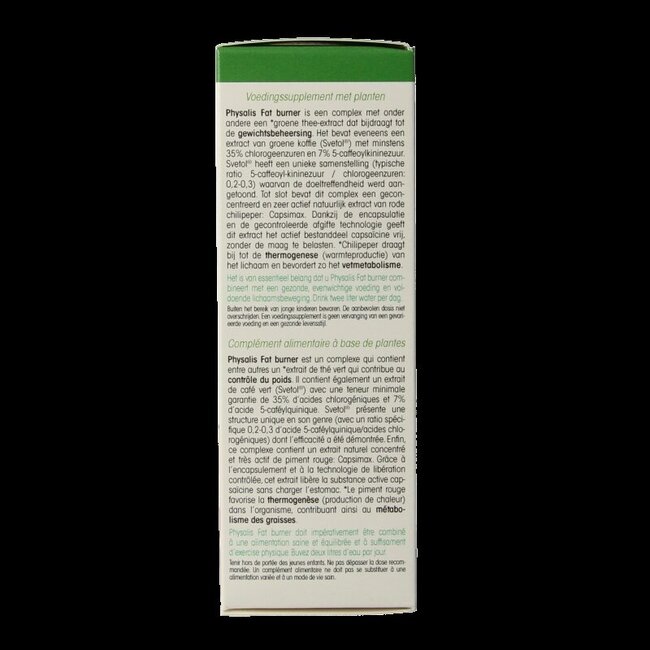 Physalis Fatburner 30 comprimés