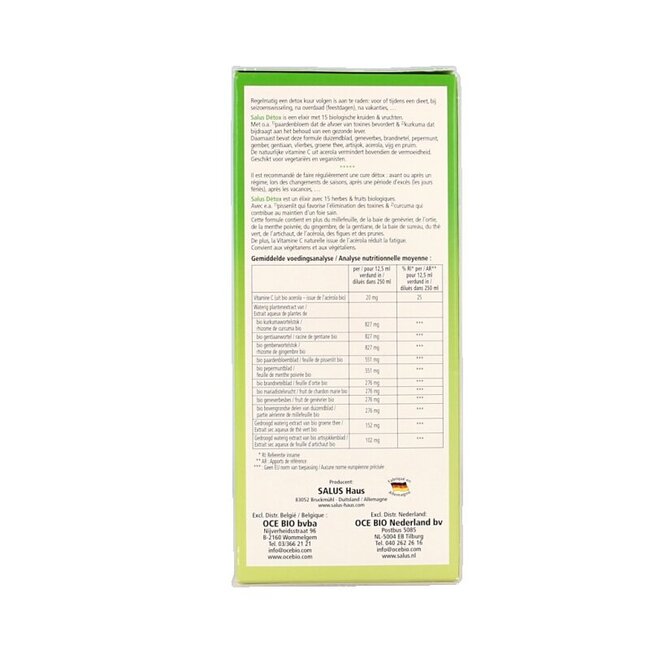 Salus Detox bio 250 Milliliter