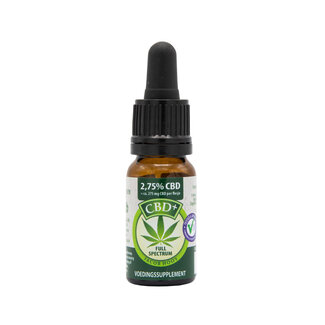 Jacob Hooy Jacob Hooy CBD Plus olie 10 Milliliter