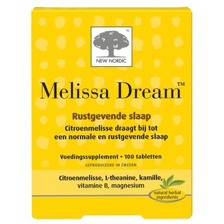 New Nordic New Nordic Melissa dream 100 Tabletten