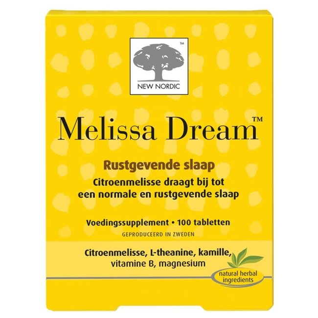 New Nordic Melissa dream 100 Tabletten