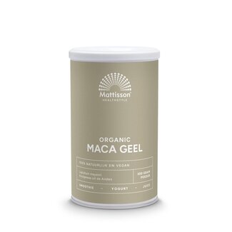 Mattisson Mattisson Maca poeder bio 300 Gram