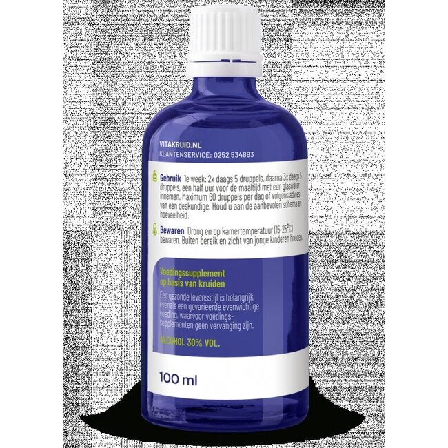 Vitakruid Teinture de racine de cardère extraction selon HAB 100 ml