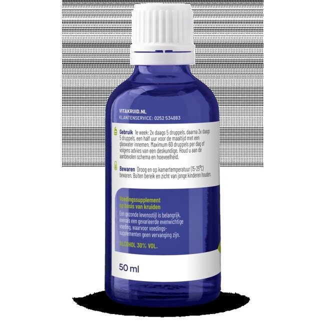 Vitakruid Teinture de racine de cardère extraction selon HAB 50 ml