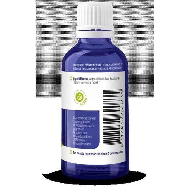 Vitakruid Teinture de racine de cardère extraction selon HAB 50 ml