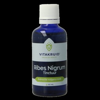 Vitakruid Vitakruid Ribes Nigrum Zwarte bes tinctuur 1:10 50 Milliliter