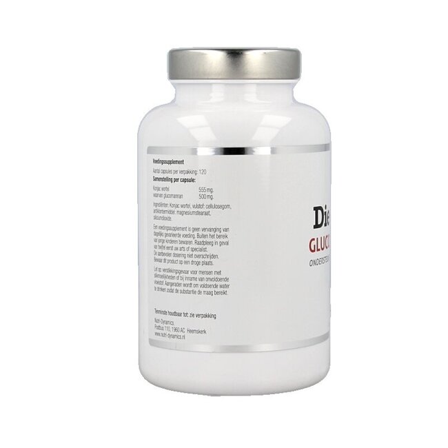 Dieet Pro Glucomannan 120 Capsules