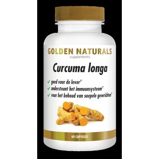 Golden Naturals Golden Naturals Curcuma longa 60 Vegetarische capsules