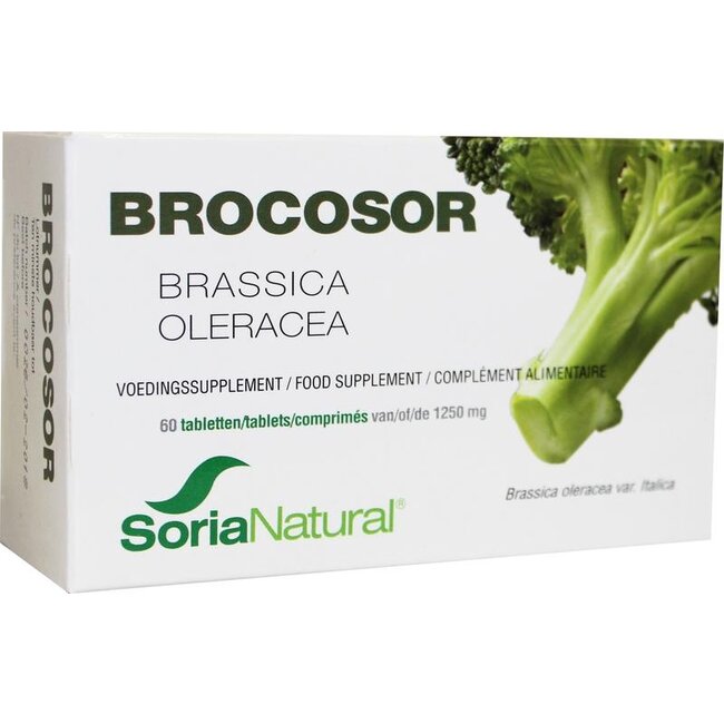 Soria Natural Brocosor 60 Tabletten