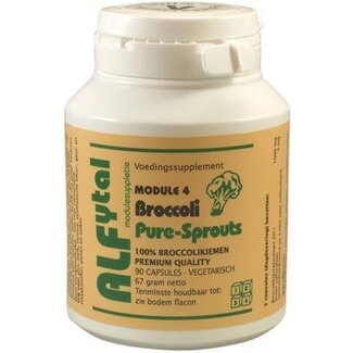 Alfytal Alfytal Broccoli pure-sprouts 90 Vegetarische capsules