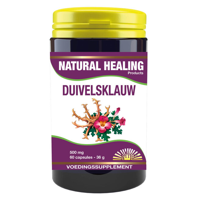 NHP Duivelsklauw 500mg 60 Capsules
