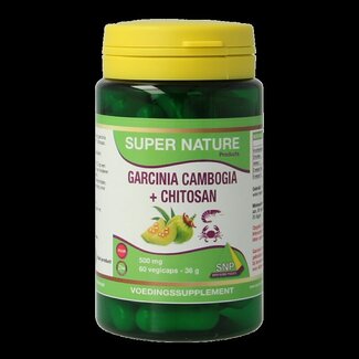 SNP SNP Garcinia cambogia chitosan 500mg puur 60 Vegetarische capsules