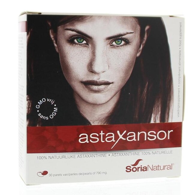 Soria Natural Astaxansor parels 30 Stuks