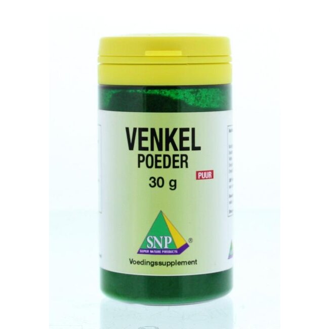 SNP Venkel poeder puur 30 Gram