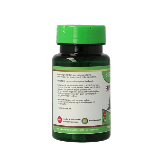 SNP Super mix d'algues 500 mg pur 30 gélules végétales