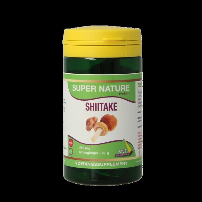 SNP Shiitake 450mg puur 60 Vegetarische capsules