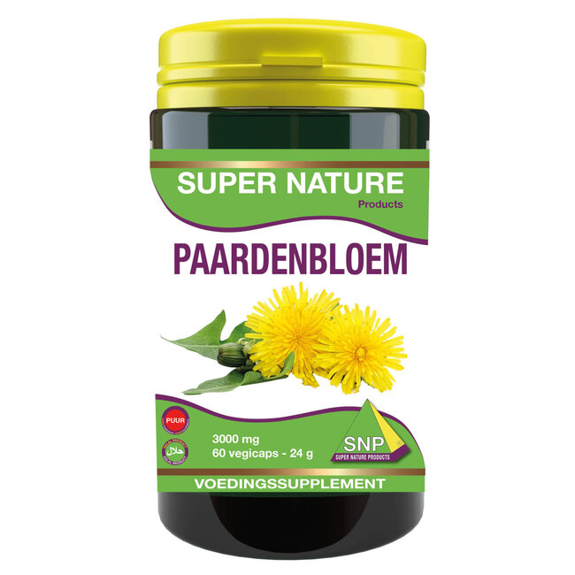 SNP Paardenbloem extra forte 3000 mg puur 60 Vegetarische capsules