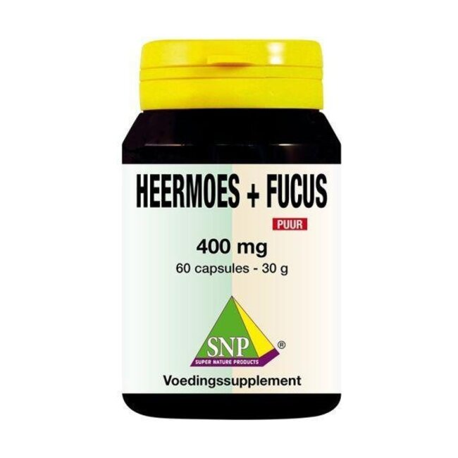 SNP Heermoes & fucus 400 mg puur 60 Capsules