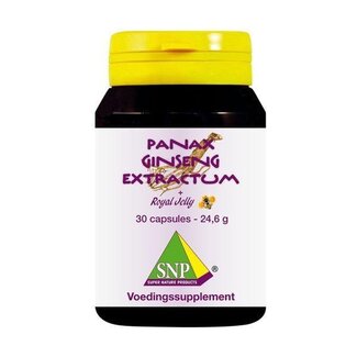 SNP SNP Panax ginseng extract & royal jelly 700 mg 30 Capsules