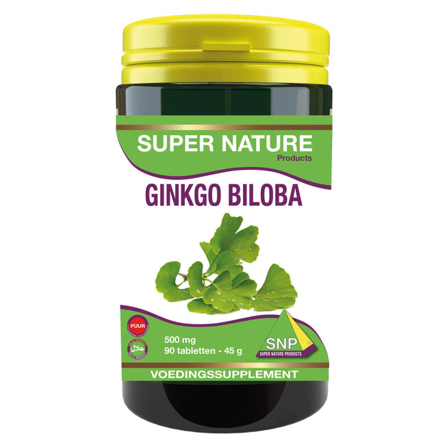 SNP Ginkgo biloba 500mg puur 90 Tabletten