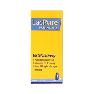 Lacpure Lacpure Sirop de Lactulose 200 Millilitres